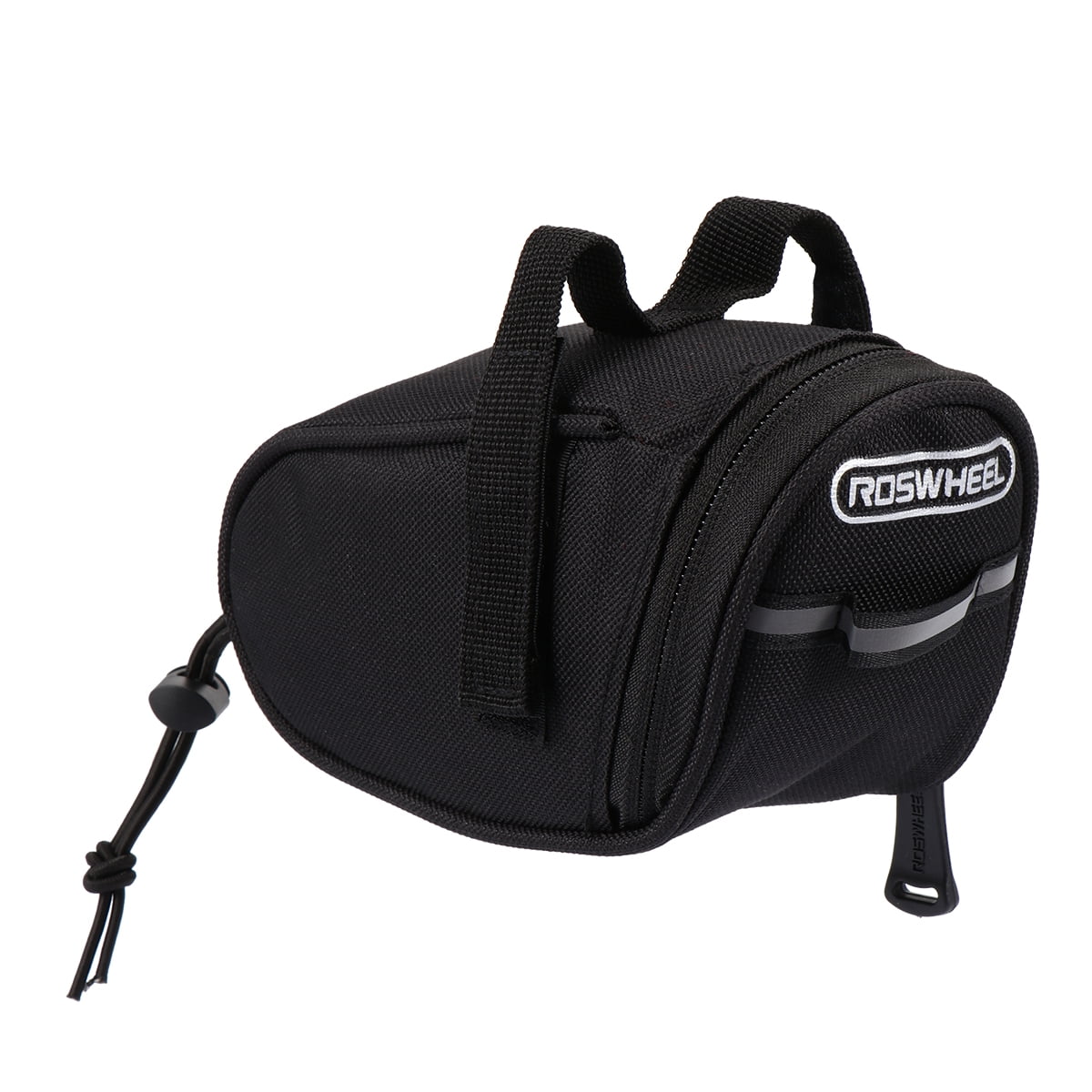Bike Backseat Bag Cycling Storage Bag Bike Storage Pouch for Outdoor (Black)