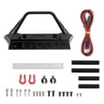 thumbnail image 1 of Amdohai Remote Control Bumper Metal Front Bumper with Tow Hooks and Lights freplacement for, 1 of 6