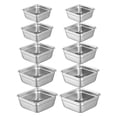 thumbnail image 7 of Large Stainless Steel Dish Tub Square Basin Multi-Purpose Kitchen Sink for Washing Pans Vegetables, 7 of 7