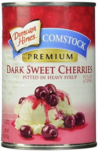 Comstock Dark Sweet Cherries Pie Filling & Topping, 15 Oz by Comstock