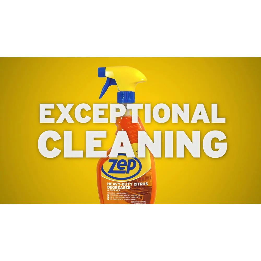 (4 pack) Zep Heavy-Duty 24 oz Citrus Cleaner