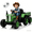 Emerald, variant on Xuanlur 24V Powered Ride on Tractor, 24 Volt Ride on Toys Car for Kids with Trailer, Max 5Mph, Remote Control, Music Player, Bluetooth, LED Light, 400W Power Car Wheels-Emerald