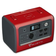 Bluetti EB70 716WH/700W Portable Generator Super Quiet Inverter Generator  For Emergency/Home/Travel/RV Red
