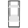 thumbnail image 3 of vidaXL 2-Tier Book Cabinet White 80x30x70 cm Engineered Wood, 3 of 4