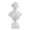 White, variant on BOKYAN European Style Retro Venus Figure Statue Resin Artwork Classical Bust Sculpture Small Desktop Ornament for Home Office Living Room Decor, White Color, 9.1 Inches
