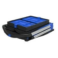 thumbnail image 5 of Magna Cart 2-Tier Folding Utility Cart w/Collapsible Plastic Storage Crate, 5 of 11