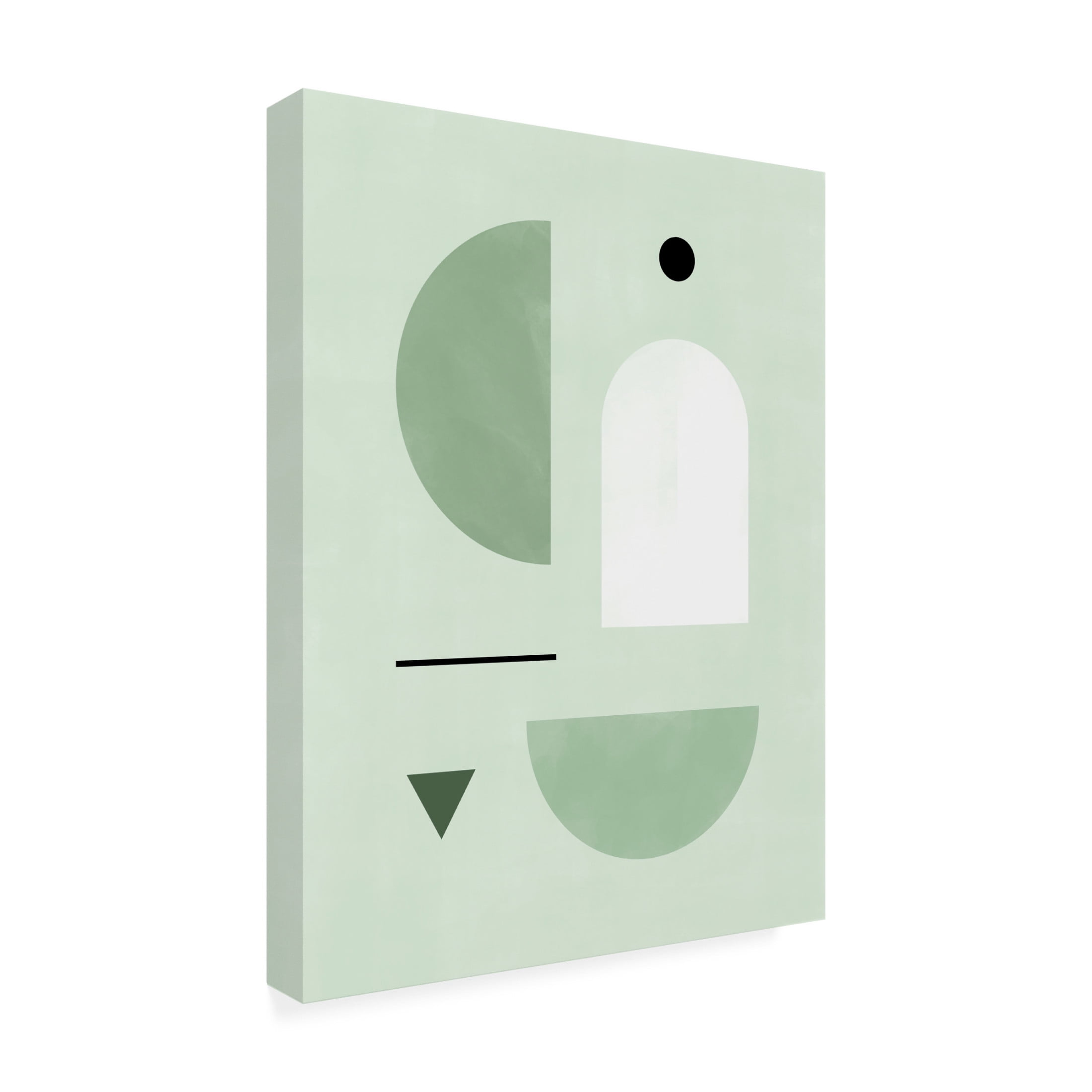 Trademark Fine Art Elena Ristova green11 Canvas Wall Art