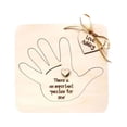 thumbnail image 1 of Adornos de palma, regalos para padrinos, madrinas, regalos para bautizos de pies, ideas para regalos de padrinos, regalos de ahijados, regalos de bautizo de padrinos, rastrillo para alfombras, 1 of 3