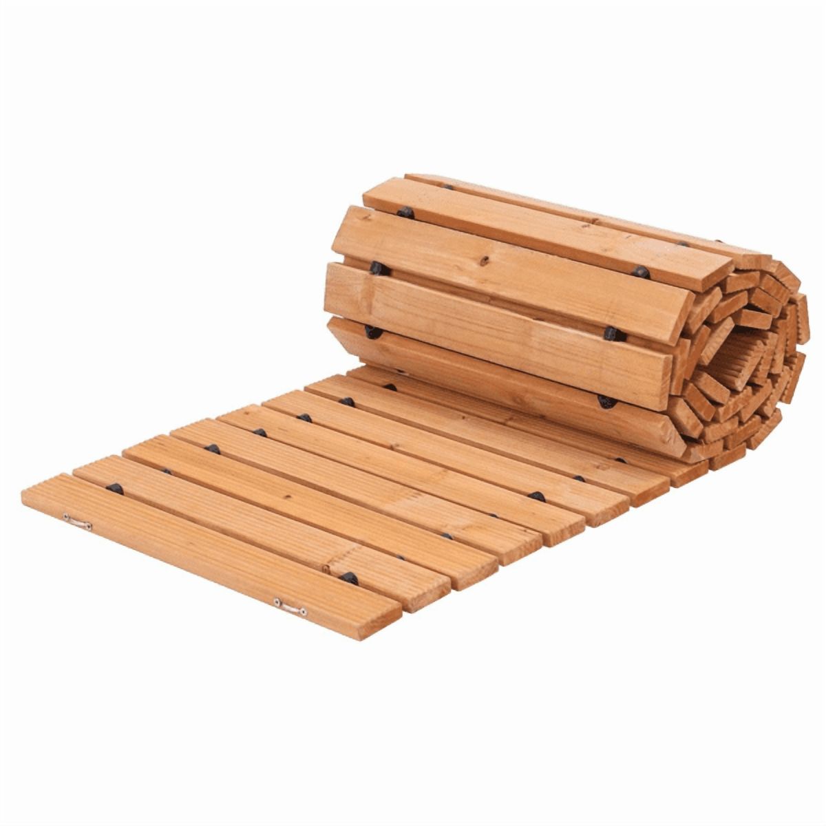 Wooden Garden Pathway, Decorative Wooden Walkway for Backyard & Wedding Party, 8 ft L x 17 in