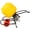 Yellow + Steel, variant on Propane Torch Weed Burner with 10FT Hose, High Output Flame Torch for Garden Weed Control and BBQ