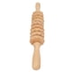 thumbnail image 5 of Madresaje de Madera Roller Stick, 9 Rodillos Ergonímicos Fascia Massage Roller Circulación de Sangre para el Hogar para lumbar para la Mano, 5 of 7