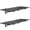 colorC, variant on Btidfty 2-Pack 1.64x4ft Heavy Duty Wall Mounted Storage Shelf 280lbs Load Capacity Wall Mounted Garage Shelves with Hooks for Laundry Room Office Basement
