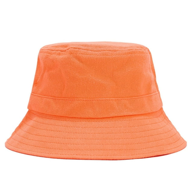 WEIYLL Chapeaux de Soleil pour Femmes Activités Extérieures Respirant Accessoire Polyvalent d'Été Orange