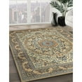 thumbnail image 2 of Ahgly Company Indoor Rectangle Traditional Brown Medallion Area Rugs, 2' x 5', 2 of 6