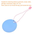 thumbnail image 5 of Unique Bargains Hang Tag String Snap Lock Price Tag Fastener Ties pink 7 inch 1000pcs, 5 of 5