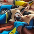 thumbnail image 5 of Paw Patrol Chase Marshall and Rubble Nap Map, Blue , 21 x 46, Polyester, 5 of 7