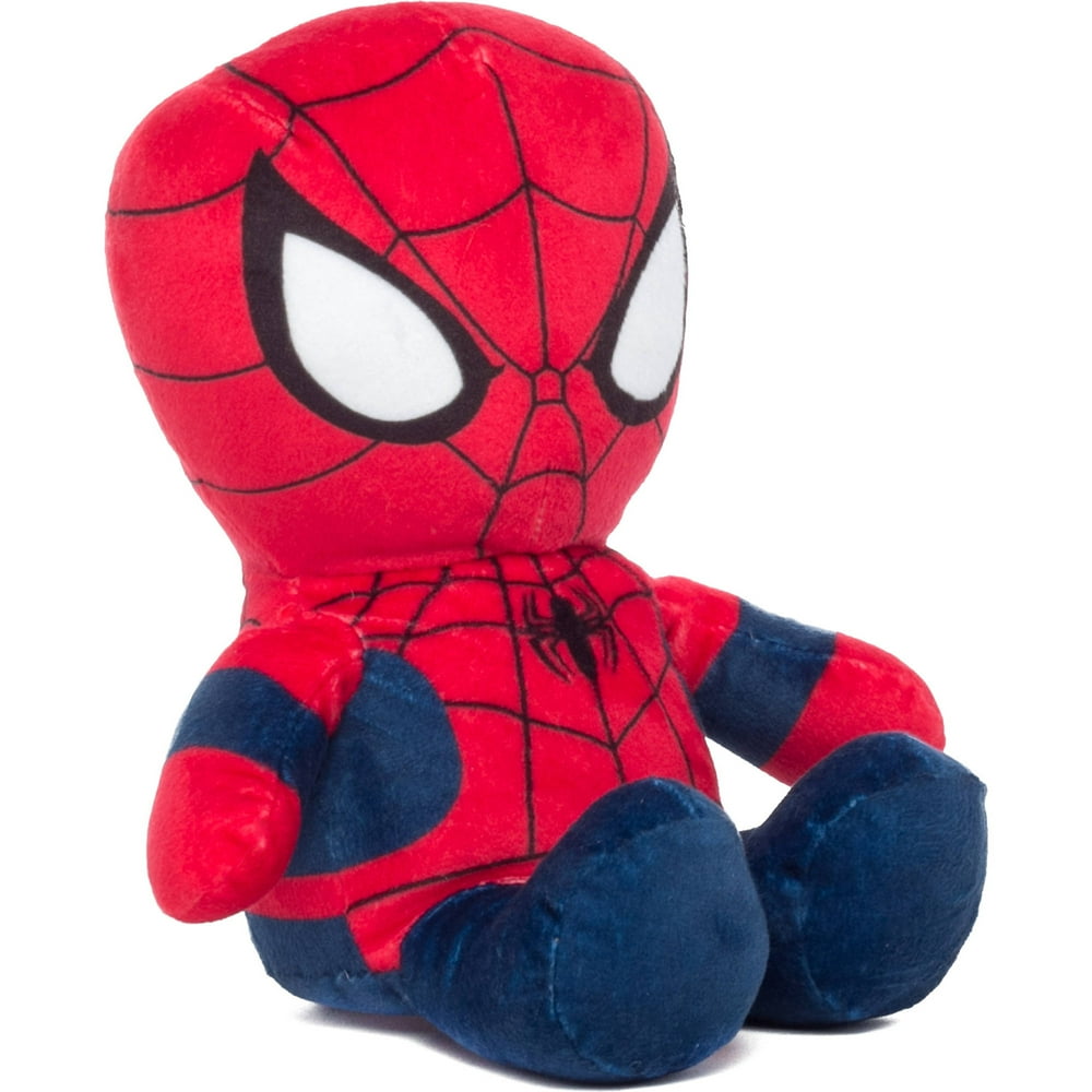 large spiderman plush toy