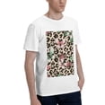 thumbnail image 2 of Bingfone Leopard Dots Men'S Loose Fit Short-Sleeve Pocket T-Shirt, 2 of 7