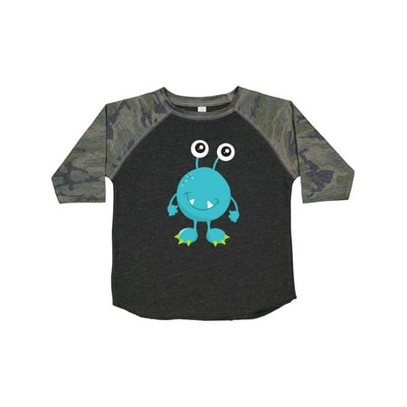 

Inktastic Cute Monster Funny Monster Blue Monster Silly Gift Toddler Boy or Toddler Girl T-Shirt