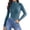 I1624 Blue, variant on Likimi Womens T-Shirt High Neck Solid Color Long Sleeve T Shirts For Women Slim Fit Soft Tops A Size One Size