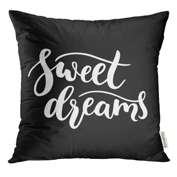 BSDHOME Word Sweet Dreams Sign Quote Simple Clean Modern Calligraphy