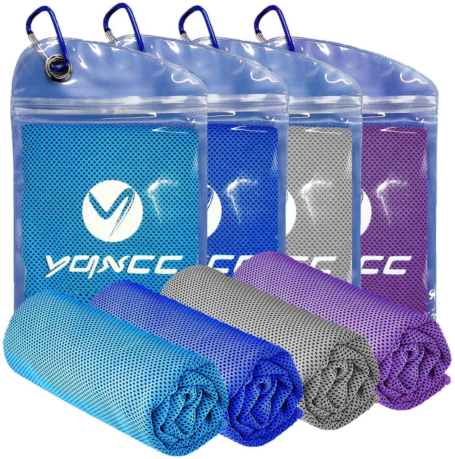 Fitness 47x12 Workout 3 Pack Cooling Towel Sport Ice Sport Towel Soft Breathable Chilly Towel Microfiber Towel for Yoga Running Workout,Camping Gym 