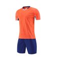 thumbnail image 2 of ATOGUTA Boys Tracksuit Size 4-16 Years Athletic Shorts and Performance T-Shirt Crew Neck Boy Clothes Set, Summer Kids Outfit Orange, 2 of 4