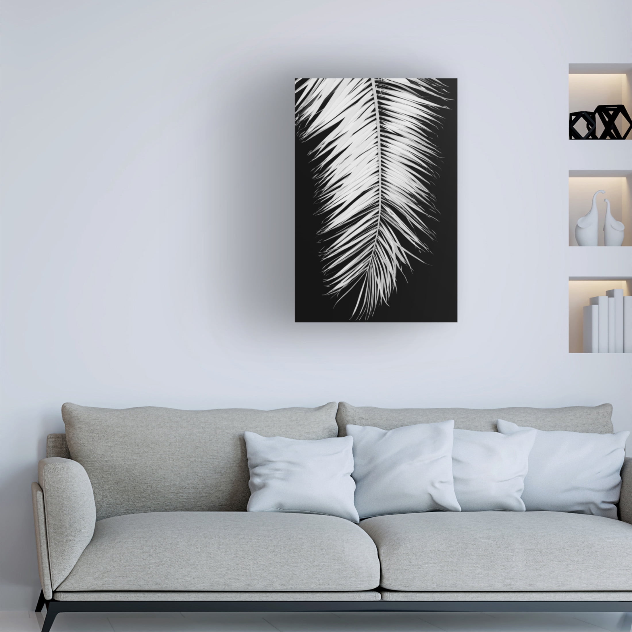 Pictufy Studio III 'Palmblad 4' Canvas Art - 22 x 32 Inches