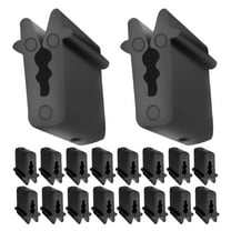 Zehuanyu 100 Pcs Greenhouse Plastic Clips Sun Shading Net Clips Long-Lasting Garden Fixing Clamps Reusable Greenhouse Film Covering Clips