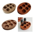 thumbnail image 2 of 15mm Thick Solid Oaken Essential Oil Planner Display Rack 6 Meshes Open Shelf For Resort Studio Otherwise Home Decoration, 2 of 18