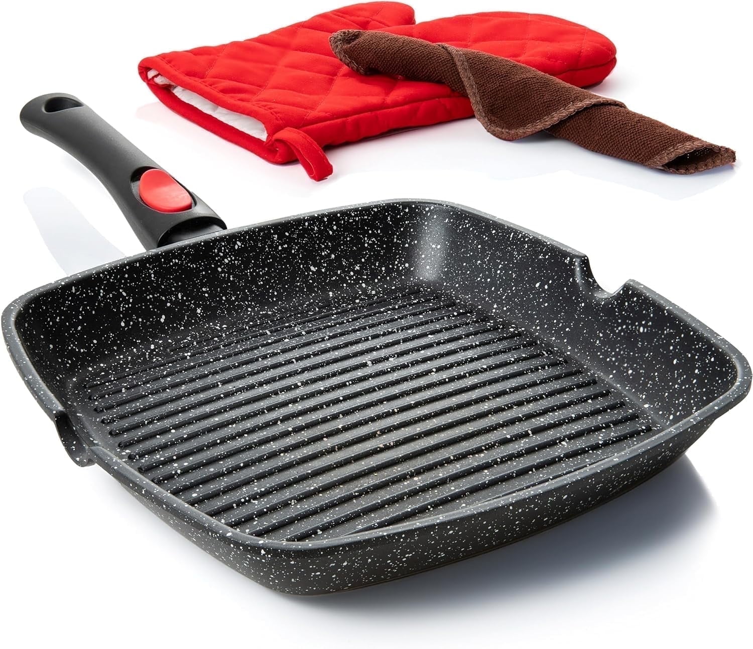 Moss & Stone 11-Inch Square Grill Pan photo 1
