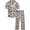 Grey Bears, variant on Quad Seven Boys Pajama Set Classic Button Down Sleep Shirt and Pajama Pants Sleepwear Set 2 Piece