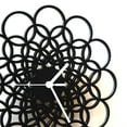 thumbnail image 6 of Ardeola - Rings Black - 16 in Analog Battery-Powered Traditional, Classic, Modern Retro 70s and 80s Wall Clock, 6 of 9