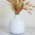 thumbnail image 6 of Home Decor Collection 14.3" Artificial Fall Floral Arrangement Made for Table Tops - Matte White Ceramic Vase, 6 of 8