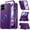 Purple, variant on Oupeigar Magnetic for Google Pixel 10 Pro Fold Phone Case,Fit for Magsafe,Screen Protector,Kickstand,Full-body Shockproof Phone Case-Blue