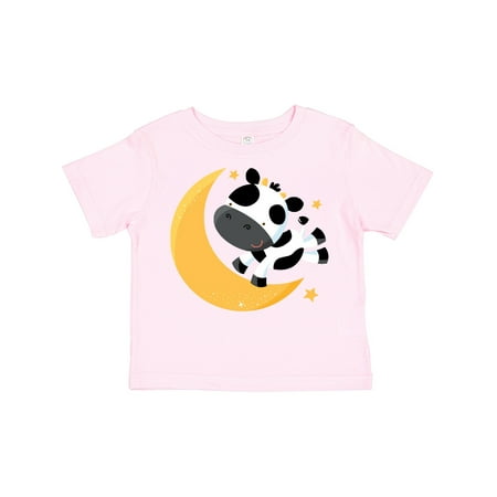 

Inktastic Cow over the Moon Rhyme Gift Toddler Boy or Toddler Girl T-Shirt