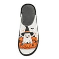 thumbnail image 3 of IAUYY Memory Foam House Slippers Suitable for Both Men and Women. Comfortable, Anti-Slip Plush Flat-Bottomed Slippers The Best Holiday Gift Surrounded by Pumpkins, 3 of 9
