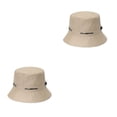 thumbnail image 4 of Maytalsory 1/2/3/5 Wide Application Hat For Sun Protection And Comfort Sunscreen Sunscreen Fisherman Cap Sunshade khaki 58cm 2PCS, 4 of 6