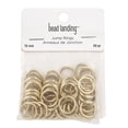 thumbnail image 2 of 15mm Gold Jump Rings by Bead Landing – 50 Pieces Each (600 Total) - 100% Iron for Jewelry Making & Repairs - 12 Pack, 2 of 2