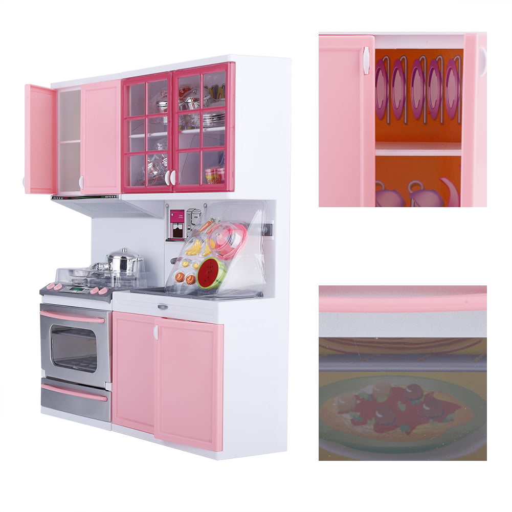  Mini Play Kitchen  Set Pretend Role Play  Plastic Play  