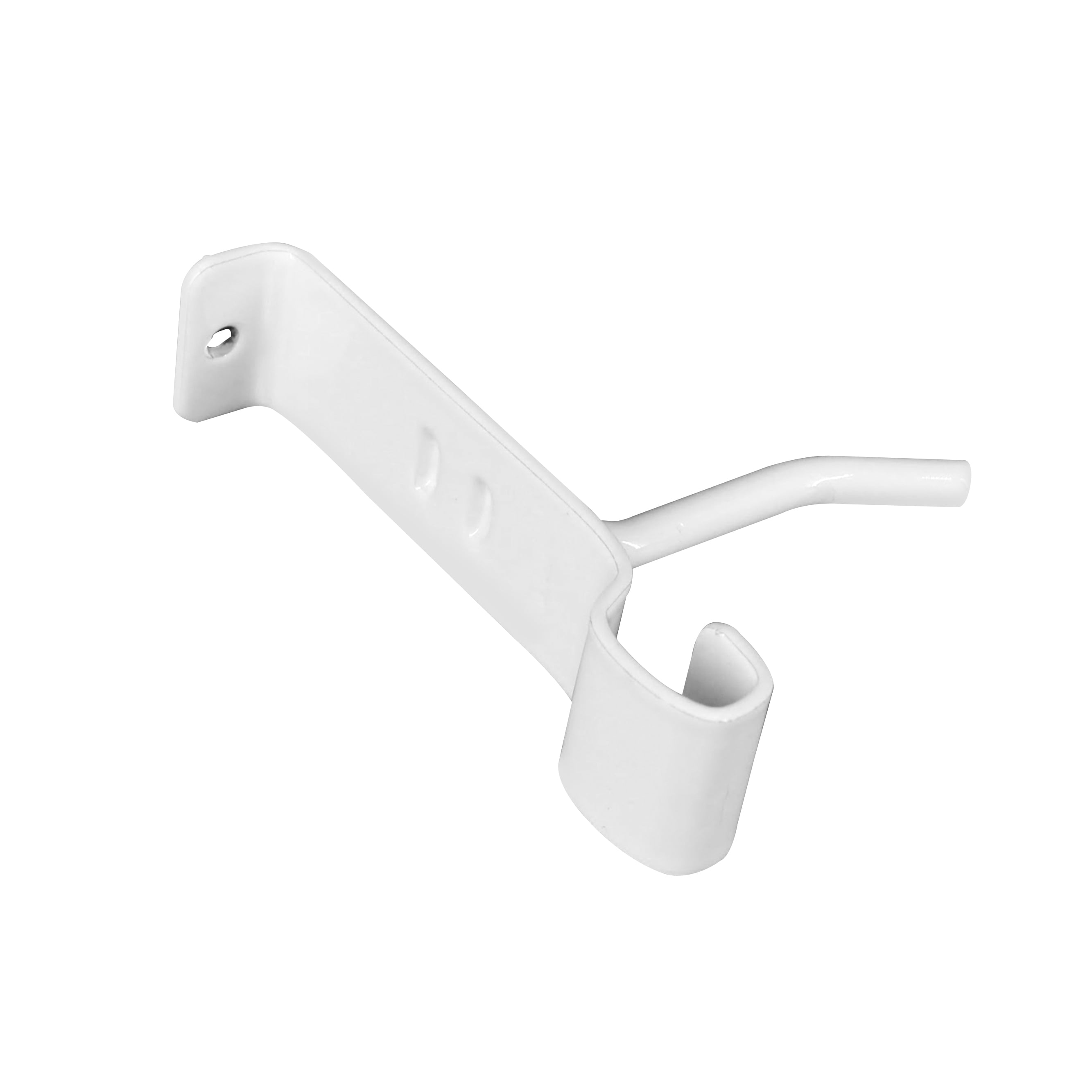 SSWBasics 2 inch White Peg Hook for Wire Grid - Pack of 50 - Durable Grid Wall Accessory - Perfect Gridwall Hooks for Retail  Thrift  Boutique  Garage  Home Organization and Display