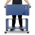 thumbnail image 6 of Permasteel 80-Qt Rolling Outdoor Cooler with Removable Basin, PS-223-AZ, Azure Blue, 6 of 21