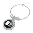 thumbnail image 2 of Hey Boo Cute Kawaii Ghost Wine Glass Charm Drink Marker, 2 of 3