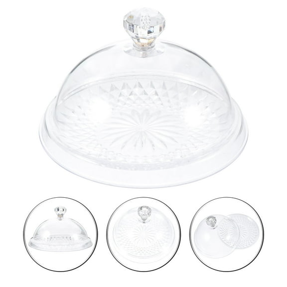 FOMIYES Cake Carrier With Lid Plastic 1 Set 8.3In