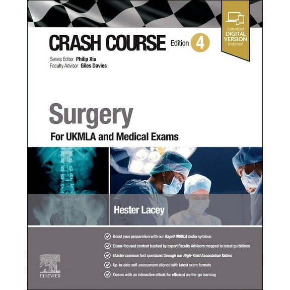 Crash Course Crash Course Surgery: For Ukmla and Medical Exams, (Paperback)
