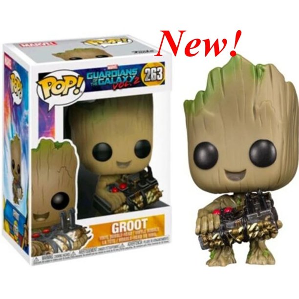 2025 Nuevas figuras de acción FUNKO POP #1240 #198 Star-Lord #1201 #1208 Baby Rocket #1202 #1241 #163 #280 Groot #1203 Juguetes para regalos
