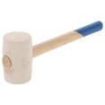 thumbnail image 1 of CTIRCHIU Tile Installation Hammer Practical Wooden Handle Rubber Hammer Decoration Tools - 12oz, 1 of 8