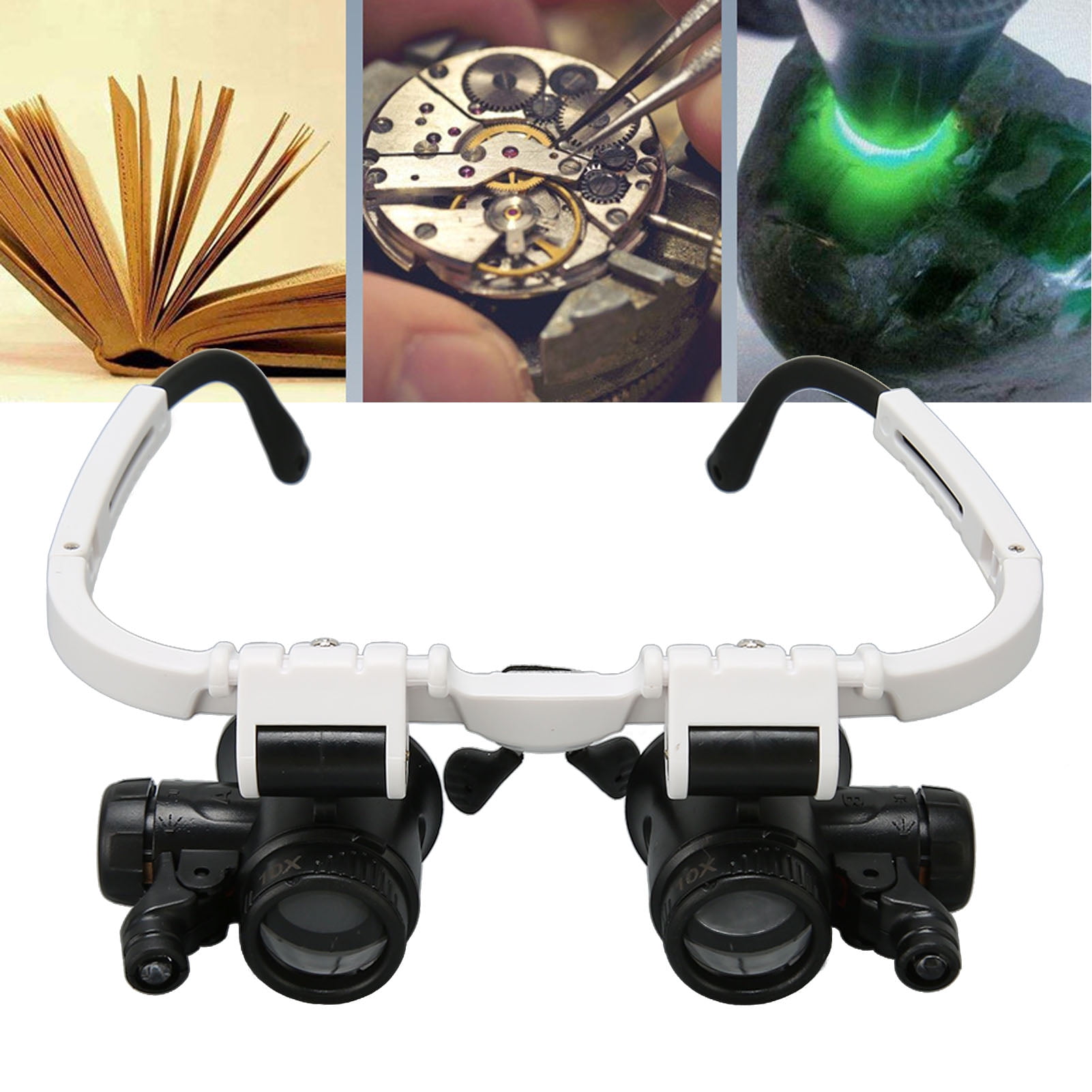 Headband Magnifier, LED Magnifying Glasses Tight Wearing For