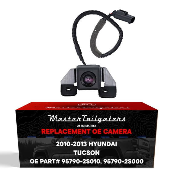Master Tailgaters Replacement for Hyundai Tucson w/ Navigation System (2010-2013) Backup Camera OE Part # 95790-2S000, 95790-2S010