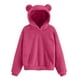 thumbnail image 1 of WILLBEST Sudaderas En Pareja para Mujer y Hombre, Sudadera con Capucha y Orejas De Oso, Cálida y Acogedora para Adultos Mediana​​, 1 of 5